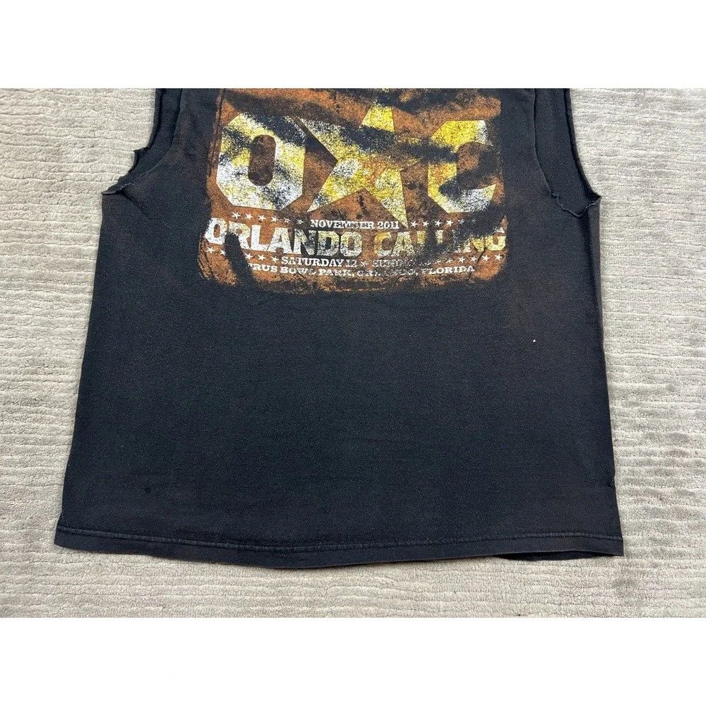 Orlando Calling Shirt Mens Medium Black Concert Killers‎ Kid Rock Destroyed